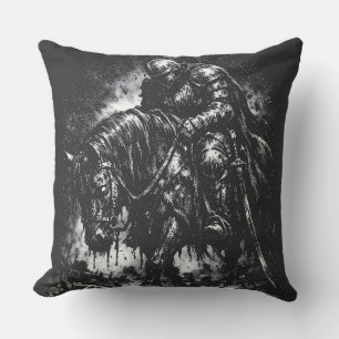 Coussin Le Chevalier Déchu par BurnsInHell
