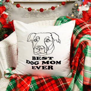 Coussin Le chien du Labrador Cadeau de Noël personnalisé