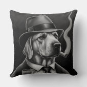 Coussin Le chien est la mafia (Verso)