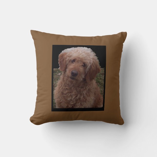 Coussin Le chien le plus mignon au monde (Recto)