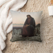 Coussin Le Christ dans le désert (par Ivan Kramskoi) (Couverture)