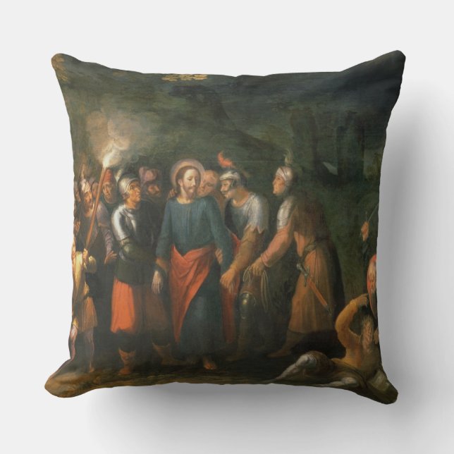 Coussin Le Christ dans le jardin de Gethsemane (Recto)