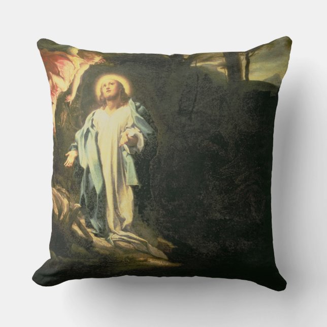 Coussin Le Christ dans le jardin de Gethsemane 3 (Recto)