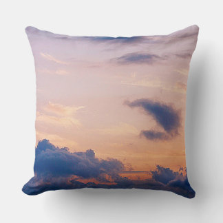 Coussin Le ciel d'automne au coucher du soleil