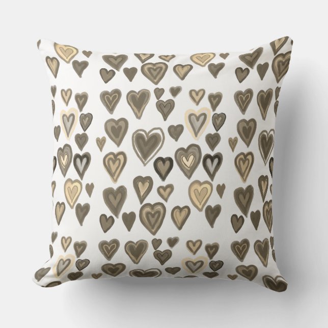 Coussin le coeur lance l'oreiller (Recto)
