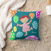 Coussin Le coeur personnalisé de petit gâteau de (Couverture)