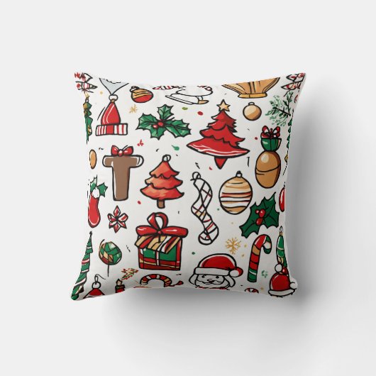 Coussin Le confort de Noël (Verso)