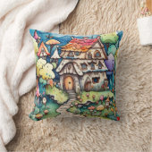 Coussin Le conte de fées dans le pays des fées (Couverture)