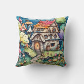 Coussin Le conte de fées dans le pays des fées (Verso)