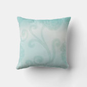 Coussin Le coquillage rêve M. et Mme aqua de plage (Verso)