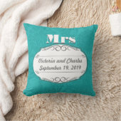 Coussin Le coton est le 2ème anniversaire du Mariage Turqu (Couverture)