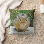 Coussin Le Cute Chipmunk A L'Oeil Sur Vous (Couverture)