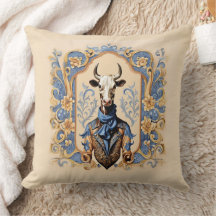 Le Dapper CowBoy Funny Art Moderne de la vache