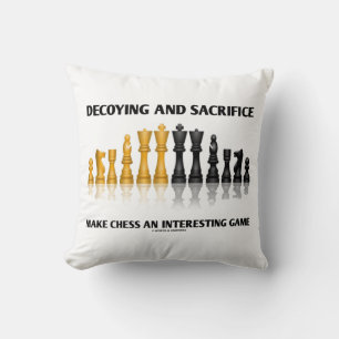 Coussin Le Découpage Et Le Sacrifice Font Du Chess Un Éche