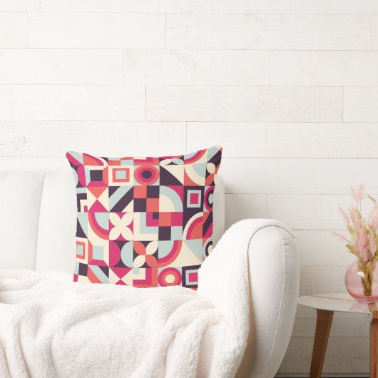 Coussin Le design unique abstrait de motif de forme. (Canapé)