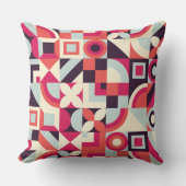 Coussin Le design unique abstrait de motif de forme. (Recto)