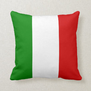 Coussin Le drapeau de l'Italie