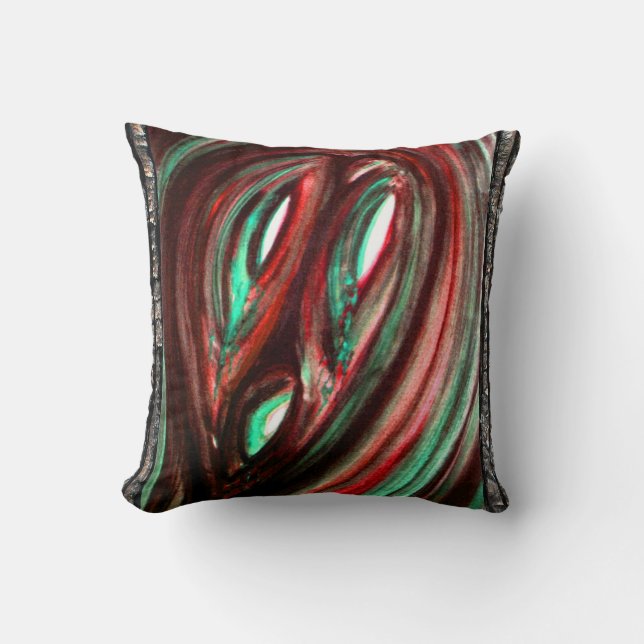 Coussin Le fantôme de la solitude (Recto)