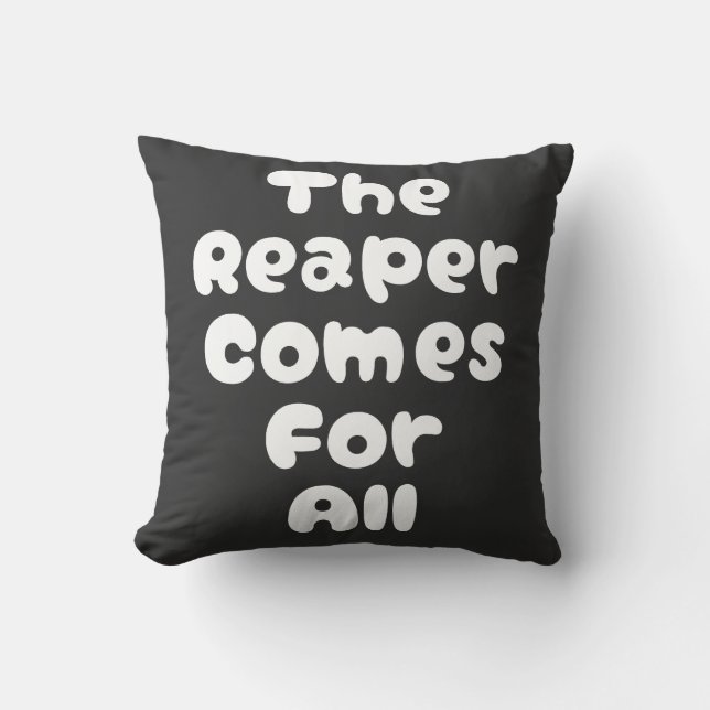 Coussin Le Faucheur Vient Pour Tous Kdrama (Recto)