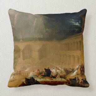 Coussin Le festin du Belshazzar (huile sur la toile)