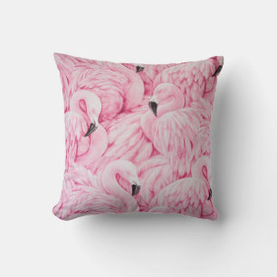 Coussin LE Flamant rose EST PARTOUT