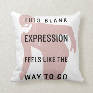 Coussin Le Flash   Silhouette du devis "Expression vide"