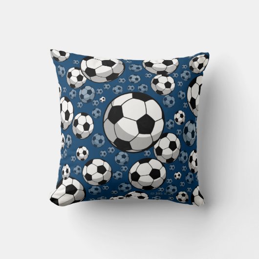 Coussin Le football (Recto)