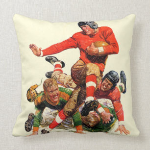 Coussin Le football d'université