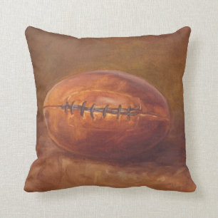 Coussin Le football rustique des sports  