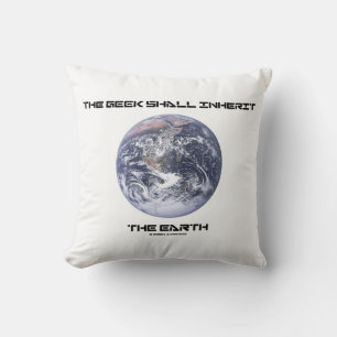 Coussin Le Geek Héritera La Terre