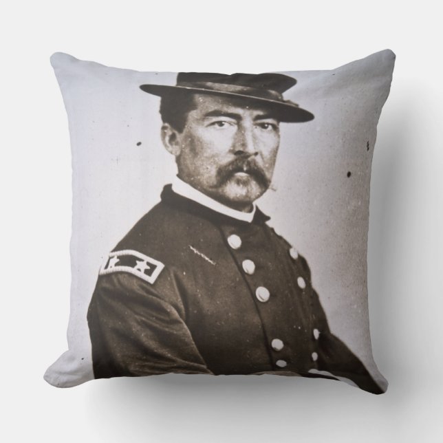 Coussin Le Général Philip H. Sheridan (1831-88) (photo de (Recto)