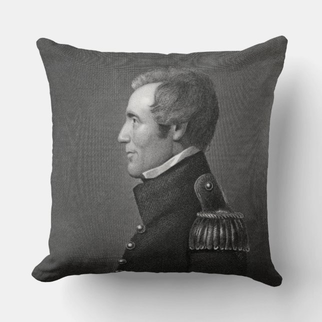 Coussin Le Général principal Edmund Pendleton Gaines (Recto)