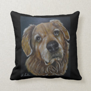Coussin Le golden retriever - carreau