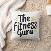 Coussin Le gourou de la forme physique (Couverture)