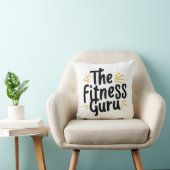 Coussin Le gourou de la forme physique (Chaise)