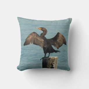 Coussin Le grand cormorant (Phalacrocorax carbo)