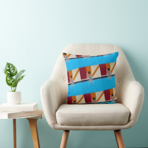 Coussin Le Grand Resort Peinture d'Alfred Fox