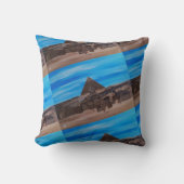 Coussin Le Grand Sphinx et la Pyramide de Khafre (Recto)