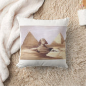 Coussin Le Grand Sphinx, Pyramides de Gizeh (Couverture)