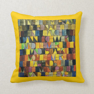 Coussin Le gris de la nuit apparaît soudainement - Paul