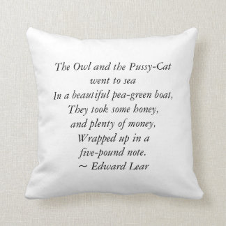 Coussin Le hibou et le minou - coussin/coussin