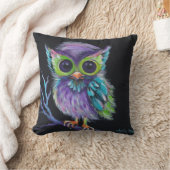 Coussin Le hibou soit votre ami (Couverture)