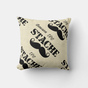 Coussin Le Hipster Rétro Stache Mustache