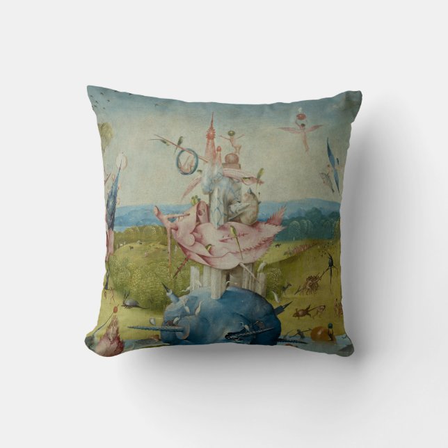 Coussin Le jardin des plaisirs terrestres (Recto)