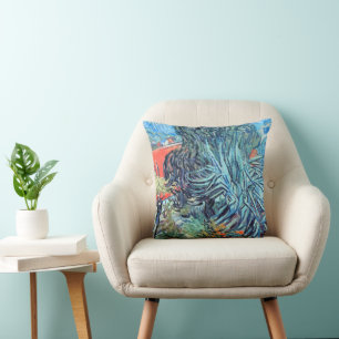 Coussin Le jardin du docteur Gachet, Auvers par Vincent va
