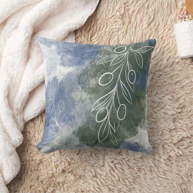 Coussin Le Jardin Silencieux : Olives (Couverture)