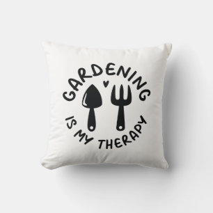 Coussin Le jardinage est ma thérapie