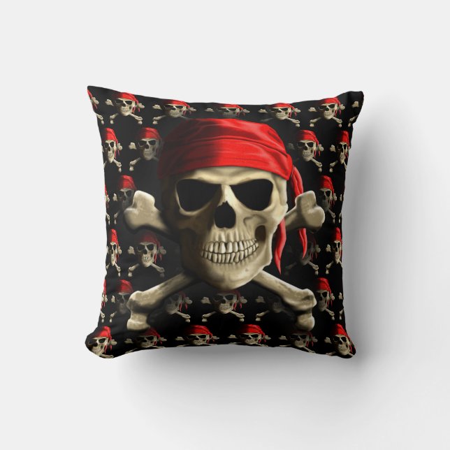Coussin Le jolly roger (Recto)