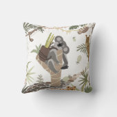 Coussin "Le koala animal tropical" (Verso)