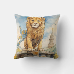 Coussin Le Lion du pouvoir et de la grâce